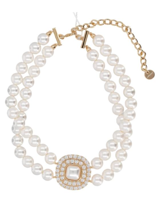 26FW 셀프 포트레이트 주얼리 PF26 608N GD GOLD White