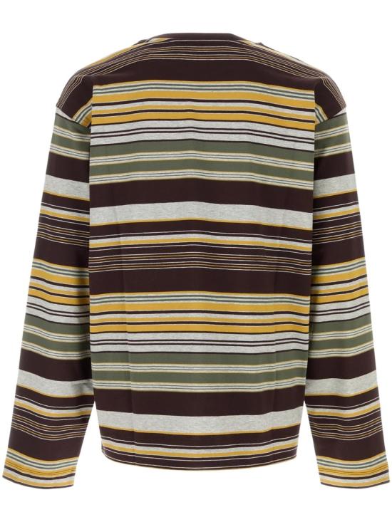 26FW 드리스 반 노튼 긴팔 티셔츠 2620211644605358 Brown - DRIES VAN NOTEN