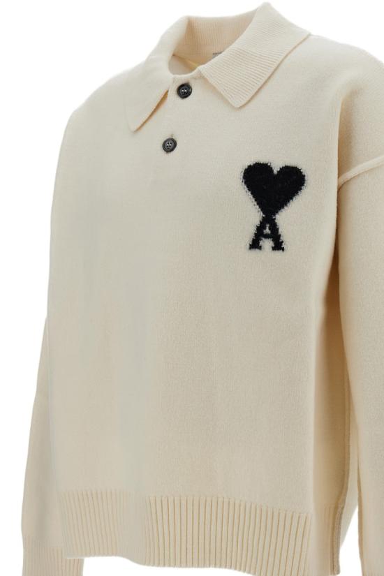 26FW 아미 니트웨어 UPL409018151 White - AMI