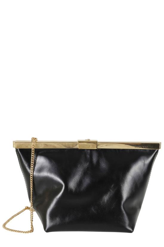 26FW 지미추 숄더백 GANACHE GUV 099 Black