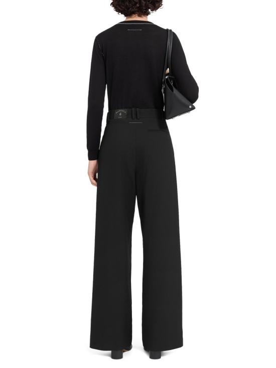 26FW MM6 메종마르지엘라 팬츠 S52KA0574M36020899 Black - MM6 MAISON MARGIELA