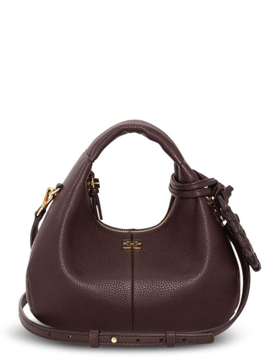 26FW 가니 미니 호보백 A7102979 Black