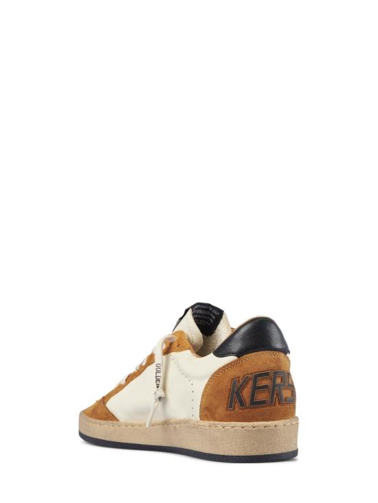 26FW 골든구스 볼 스타 스웨이드 스니커즈 GMF00117F00872083405 Orange - GOLDEN GOOSE