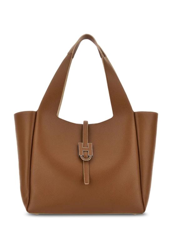 26FW 호간 토트백 KBW01XA0300QVD4068RAME NATURALE CHIARO Brown