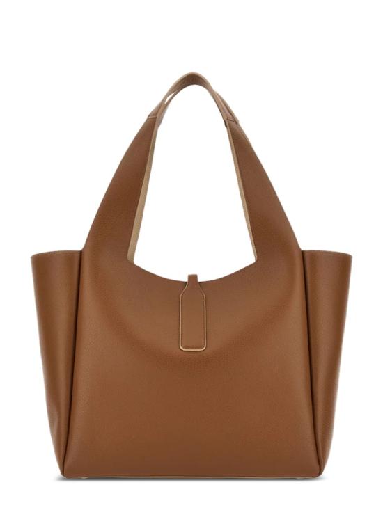 26FW 호간 토트백 KBW01XA0300QVD4068RAME NATURALE CHIARO Brown - HOGAN
