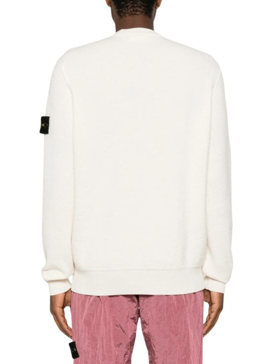 26FW 스톤 아일랜드 니트웨어 S155100011S01C4V0093 Neutrals - STONE ISLAND