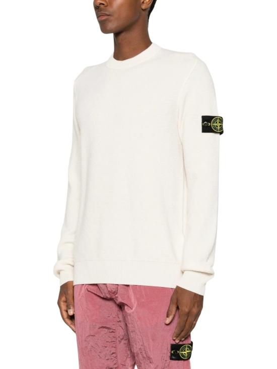 26FW 스톤 아일랜드 니트웨어 S155100011S01C4V0093 Neutrals - STONE ISLAND