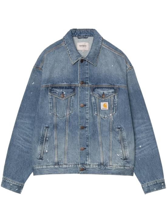 26FW 칼하트 WIP 헬스턴 데님 자켓 헬스턴 데님 자켓 I03335201EJ Blue