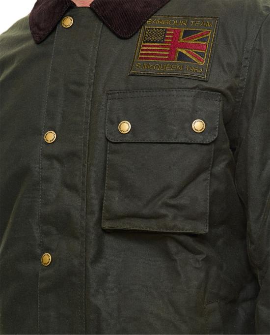  바버 인터네셔널 워커스 왁스 자켓 MWX1853SG91 Green - BARBOUR