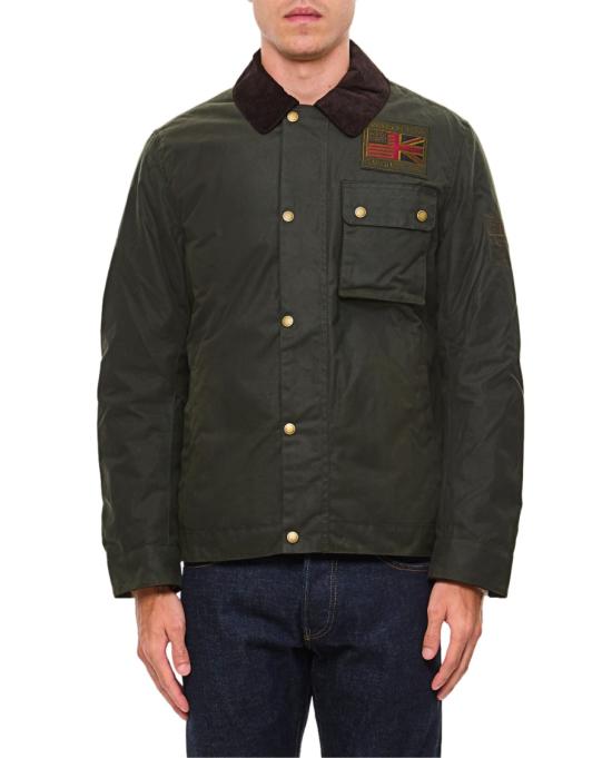  바버 인터네셔널 워커스 왁스 자켓 MWX1853SG91 Green
