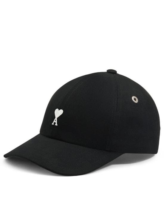 26FW 아미 코튼 ADC 자수 볼캡 UCP265AW0041001 Black - AMI