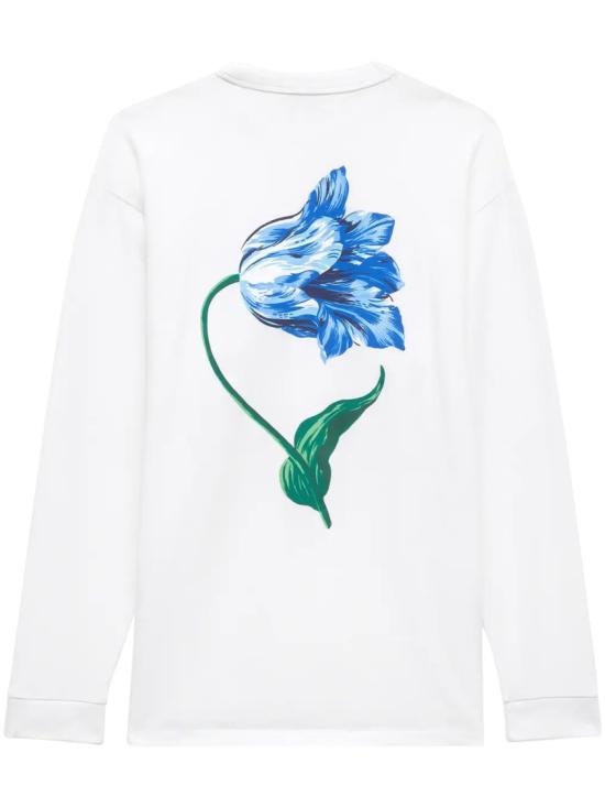 26FW 겐조 탑 FG65TL3634SK02 White - KENZO