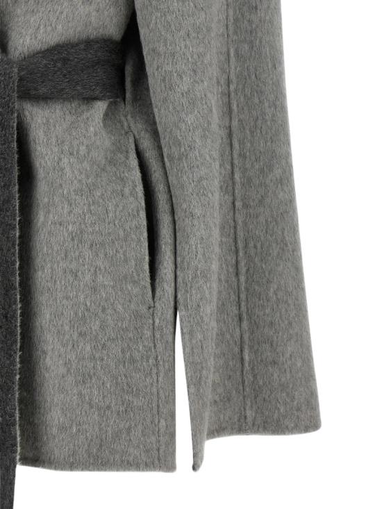 26FW 알베르타 페레티 코트 060666572509 Grey - ALBERTA FERRETTI