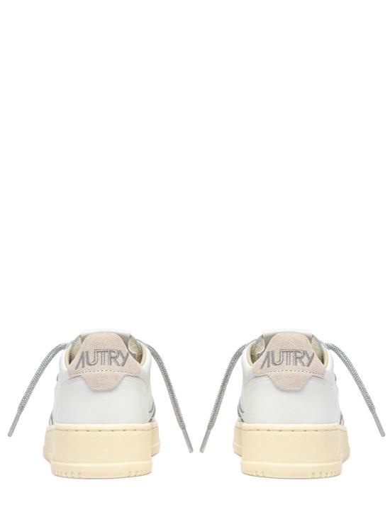 26FW 오트리 메달리스트 로우 레더 스니커즈 AULWSW03 White - AUTRY