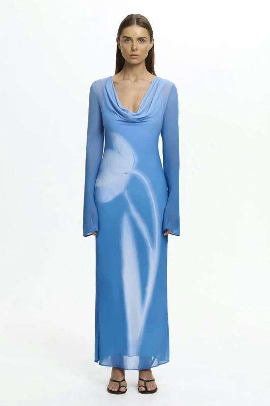  시그니피컨트 아더 롱 원피스 Significant Other Zhavia Long Sleeve Maxi Dress Dancing Tulip