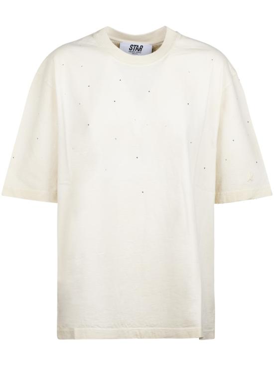 26FW 골든구스 반팔 티셔츠 GUP01873P00242111616 White