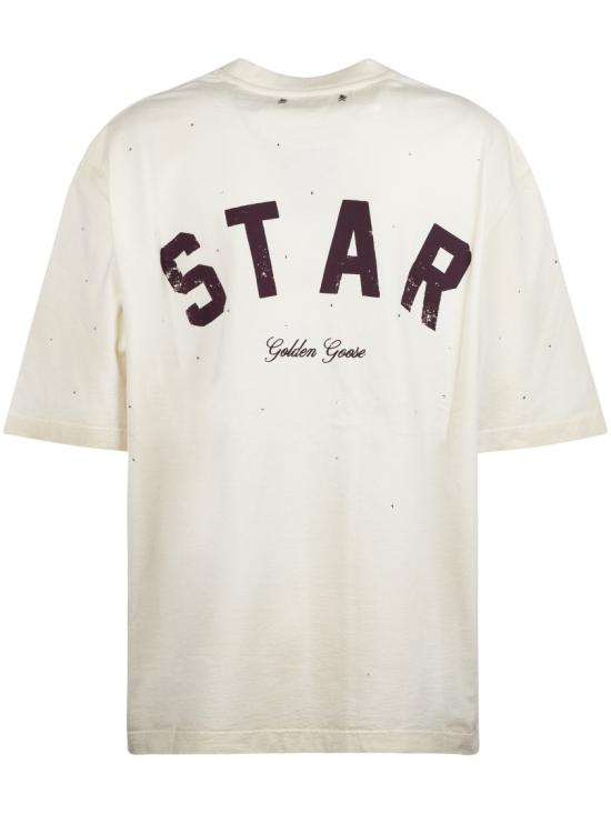 26FW 골든구스 반팔 티셔츠 GUP01873P00242111616 White - GOLDEN GOOSE