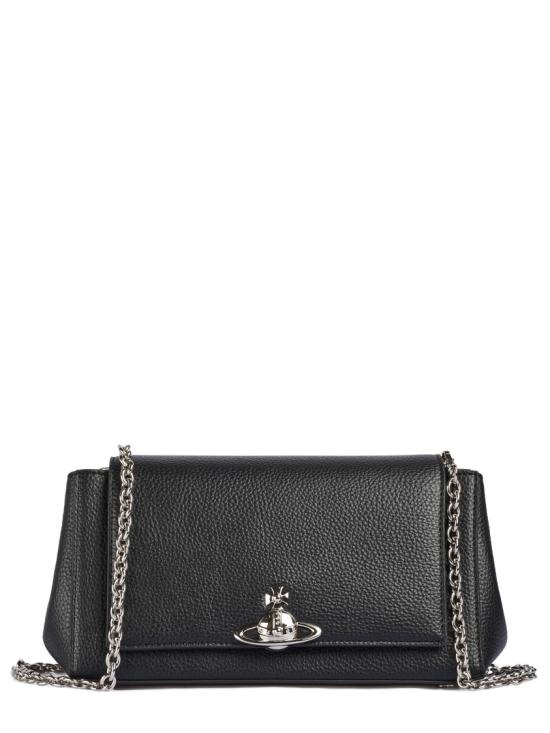 26FW 비비안웨스트우드 오르브 엠보싱 카프스킨 토트백 4602000WWS000DN403 Grey - VIVIENNE WESTWOOD