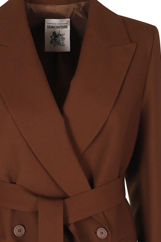 26FW 세미쿠튀르 자켓 Y6WI10 099 Black - SEMI-COUTURE