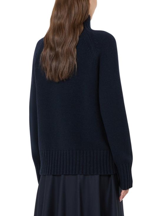 26FW 막스마라 니트웨어 2629366013600SMMMANTOVA011 Black - MAX MARA