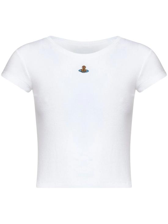 26FW 비비안웨스트우드 베이비 페루 티셔츠 1G010019J00BOA401 White