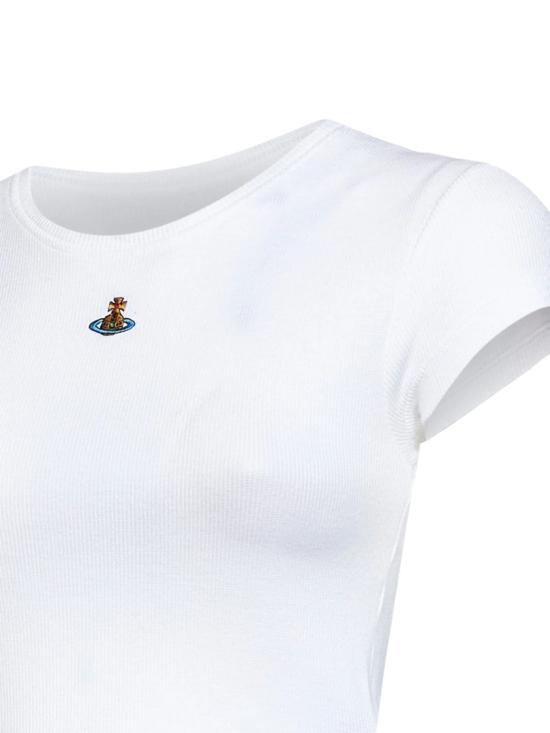 26FW 비비안웨스트우드 베이비 페루 티셔츠 1G010019J00BOA401 White - VIVIENNE WESTWOOD