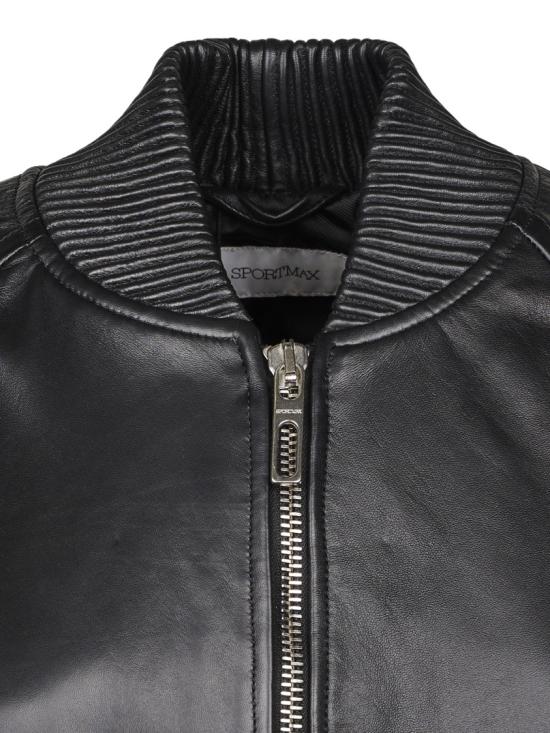 26FW 스포트막스 자켓 2622446011600SPXAMOUR002 Black - SPORTMAX