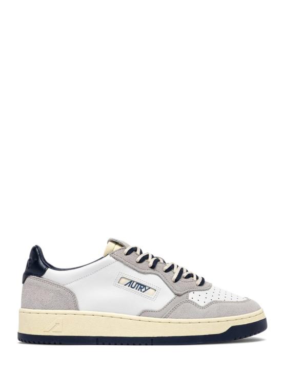 26FW 오트리 메달리스트 로우 스니커즈 AULMBW04 White
