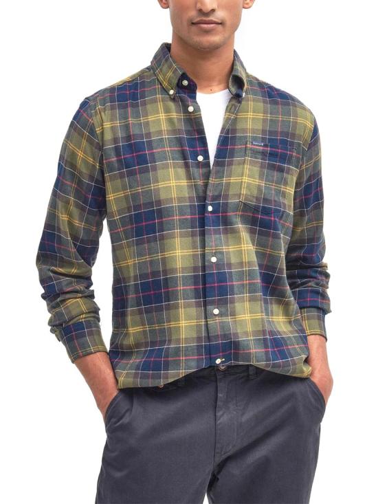 26FW 바버 셔츠 MSH4991MSHTN52 Grey - BARBOUR