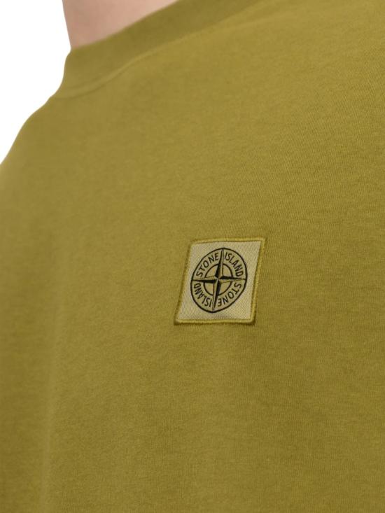 26FW 스톤 아일랜드 반팔 티셔츠 S152100030S0500V005R Gold - STONE ISLAND