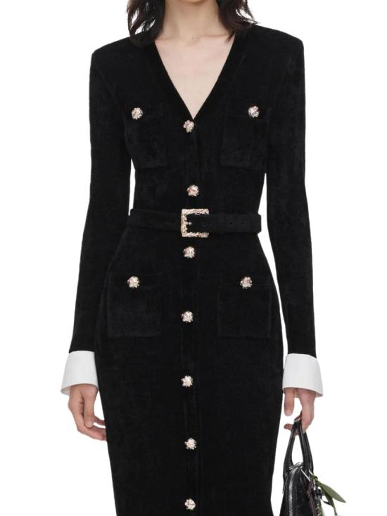 26FW 셀프 포트레이트 원피스 AW26 099M BBLACK - SELF PORTRAIT