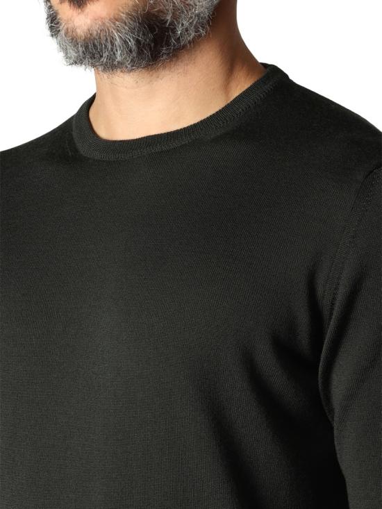 26FW 로베르토 콜리나 니트웨어 263MYB0100121 Black - ROBERTO COLLINA