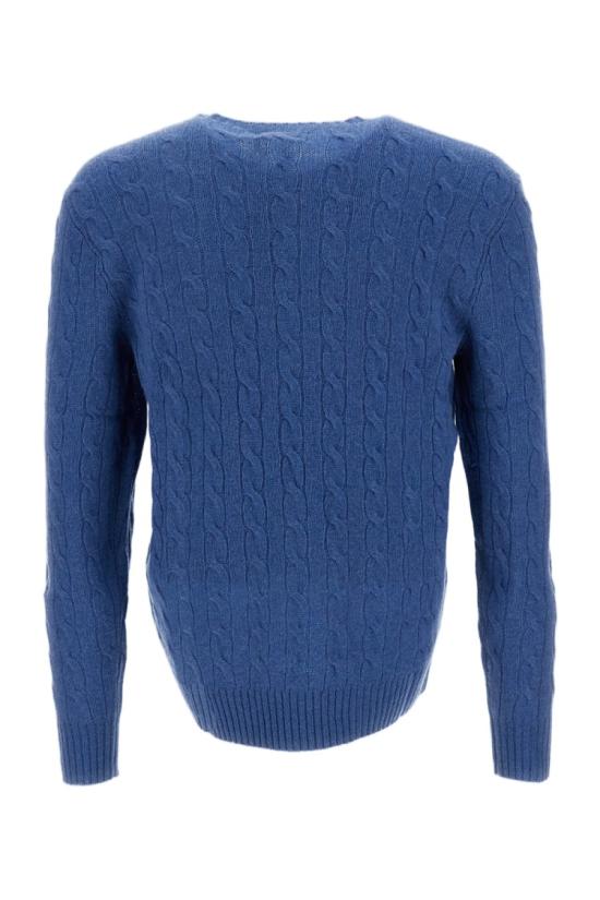 26FW 폴로 랄프로렌 케이블 니트 스웨터 710876762504BLUEHATHER - POLO RALPH LAUREN
