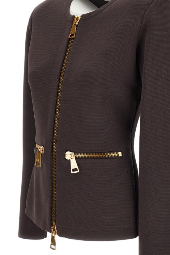 26FW 엘리자베타프랜치 니트웨어 MK68B66E2EV9 Brown - ELISABETTA FRANCHI