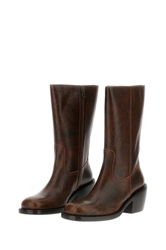 26FW 드리스 반 노튼 부츠 2620117110136704 Brown - DRIES VAN NOTEN