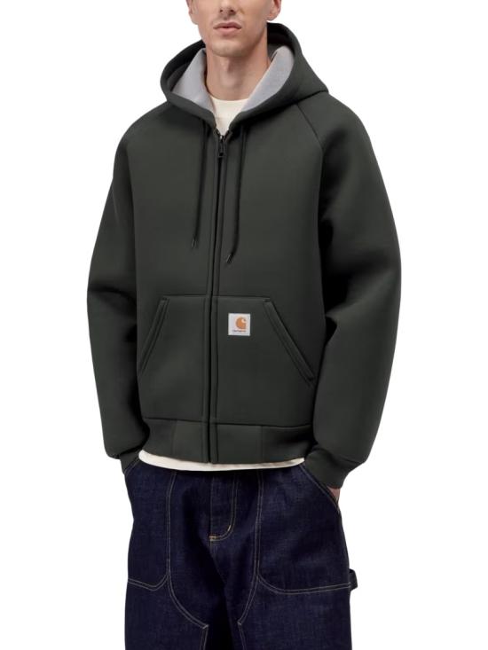 26FW 칼하트 WIP 카 럭스 후드 자켓 I0329353T6XX Black - CARHARTT WIP