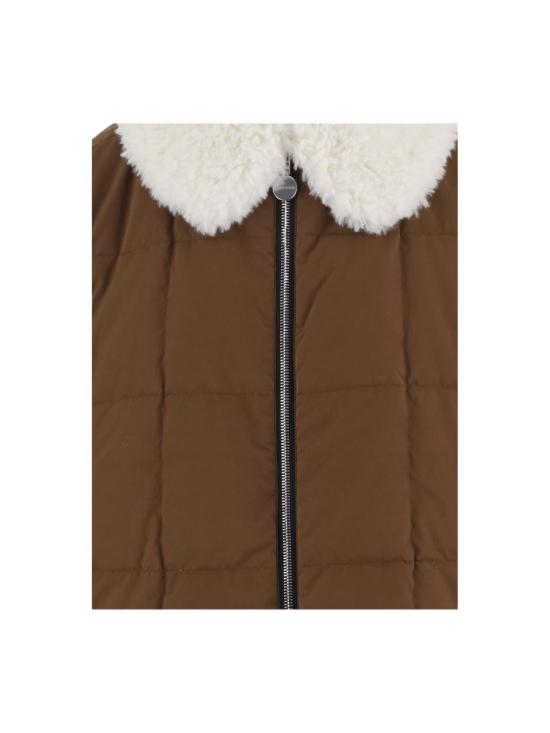 26FW 옌키옌키 자켓 SHEARLINGARCOJACKETSCOOTERBROWN Grey - IENKI IENKI
