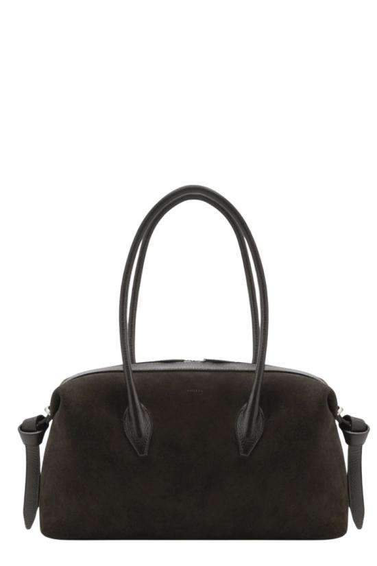 26FW 유제피 숄더백 BRIOCHE DUFFLE SUEDE 099 Black
