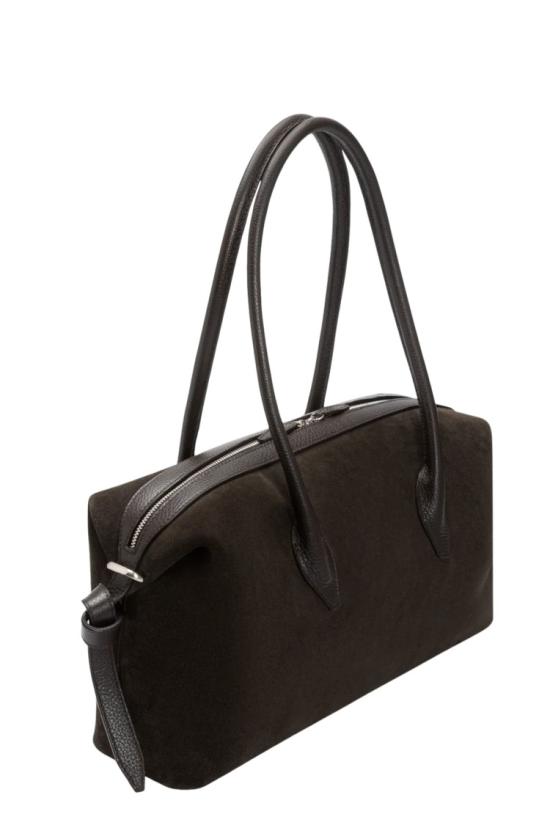 26FW 유제피 숄더백 BRIOCHE DUFFLE SUEDE 099 Black - YUZEFI