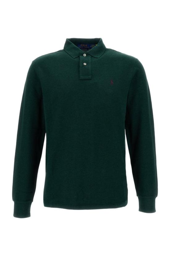26FW 폴로 랄프로렌 클래식 핏 코튼 폴로 셔츠 710680790149SCOTCHPINE Green