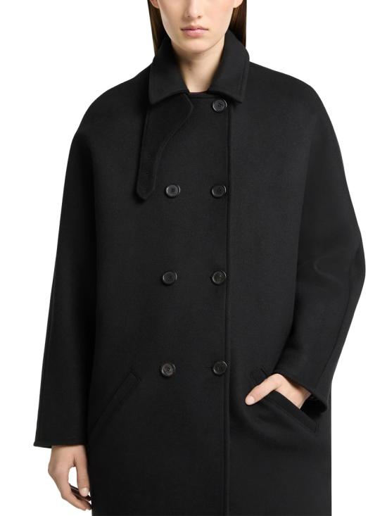 26FW 쿠레쥬 코트 326CMA304WO01189999 Black - COURREGES