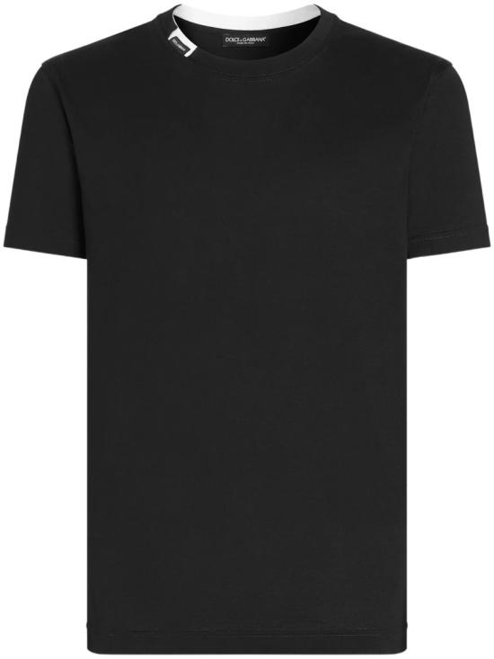 26FW 돌체앤가바나 반팔 티셔츠 G8TW5TFU7EQB0665 Black