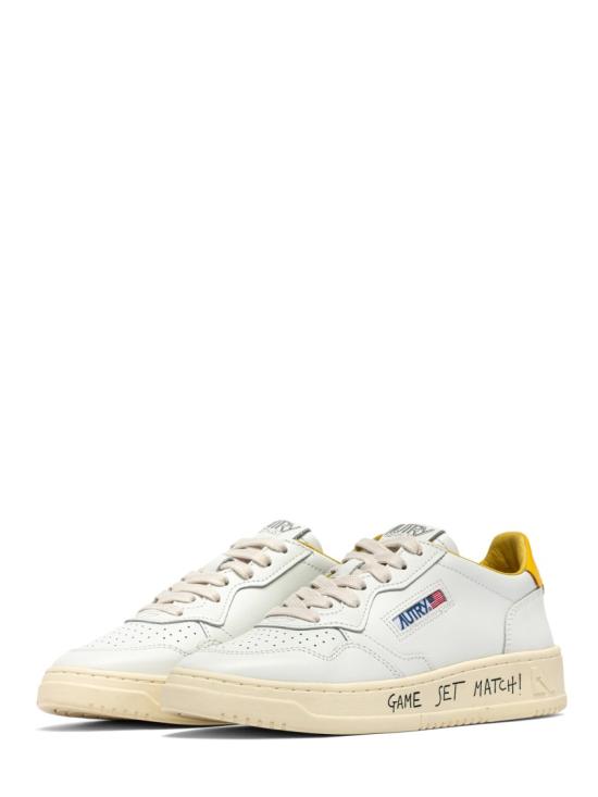 26FW 오트리 메달리스트 로우 스니커즈 AULMML07 White - AUTRY