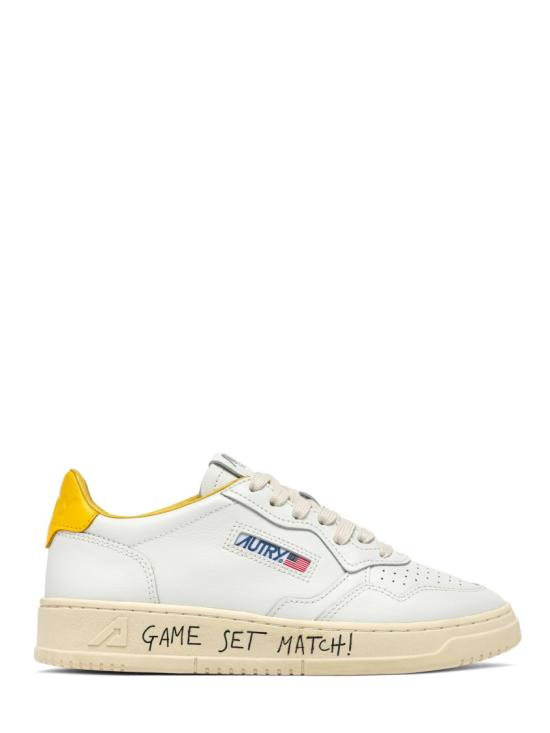 26FW 오트리 메달리스트 로우 스니커즈 AULMML07 White