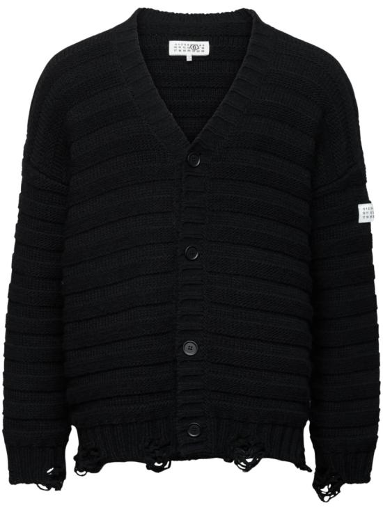 26FW MM6 메종마르지엘라 니트웨어 SH0HP0005M13040900 Black