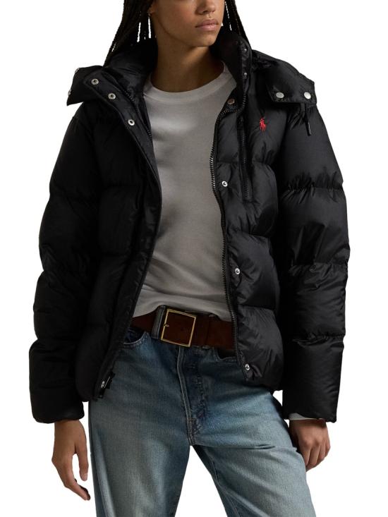 26FW 폴로 랄프로렌 발수 퀼팅 다운 자켓 211932183002 Black - POLO RALPH LAUREN