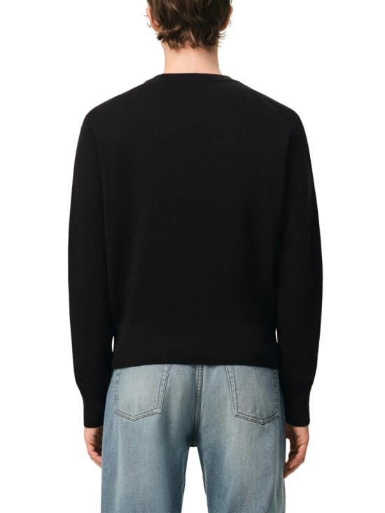 26FW 아미 ADC 울 V넥 가디건 HKC361001009 Black - AMI