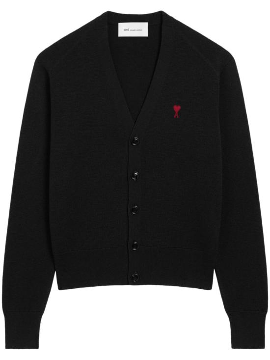 26FW 아미 ADC 울 V넥 가디건 HKC361001009 Black