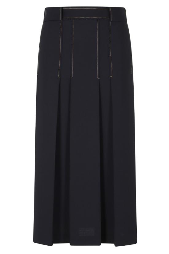 26FW 세미쿠튀르 스커트 Y6WI29 099 Black - SEMI-COUTURE
