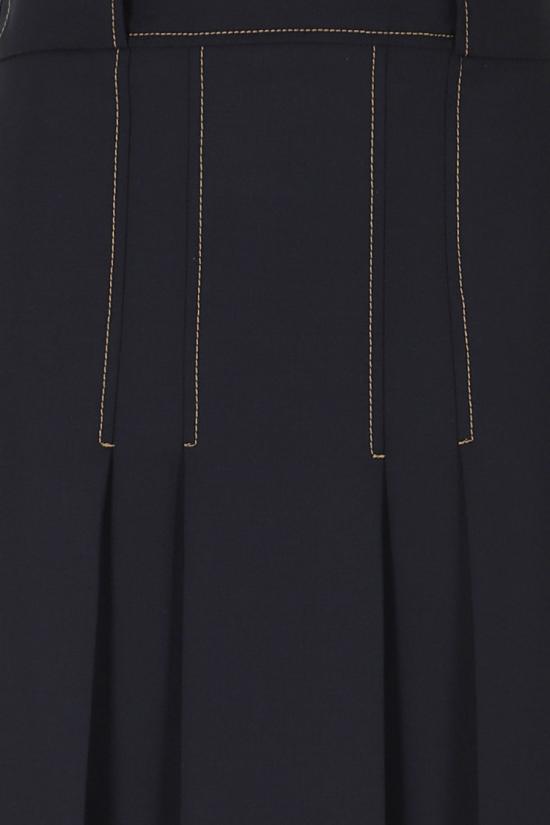 26FW 세미쿠튀르 스커트 Y6WI29 099 Black - SEMI-COUTURE